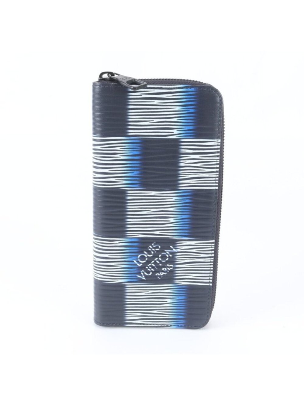 Louis Vuitton Damier Rush Zippy Wallet Vertical Leather